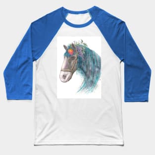 Mackinac Island Spring Horse Baseball T-Shirt